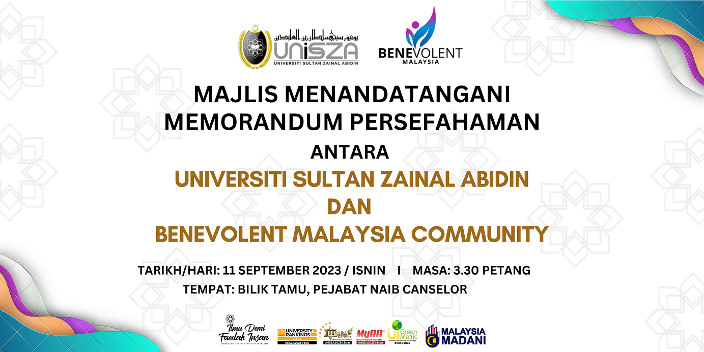 SIGN MoU BERSAMA BENEVOLENT MALAYSIA COMMUNITY 1